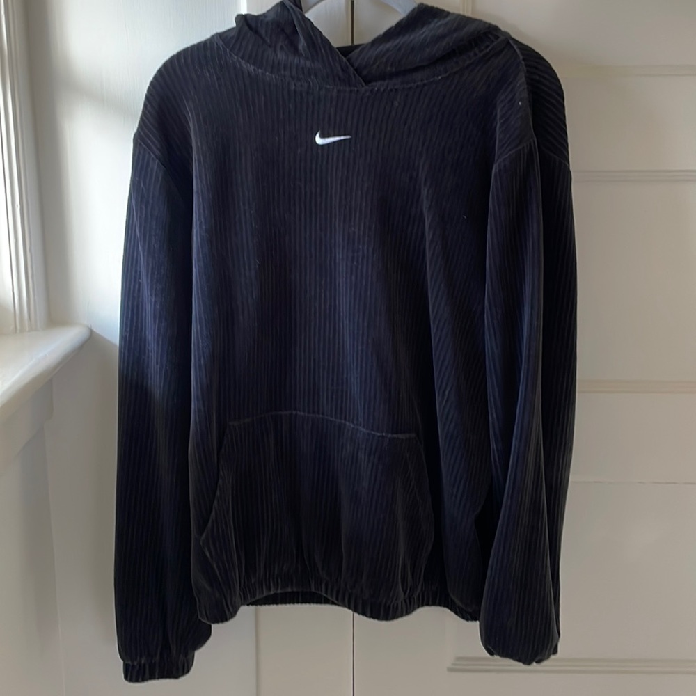 Nike velour tracksuit sweatshirt
